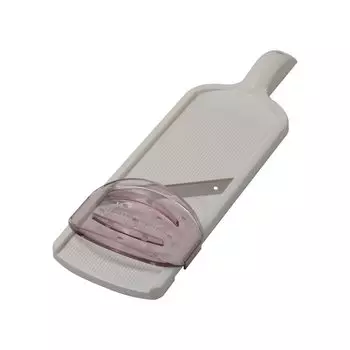 Нож для нарезки капусты PEARL METAL, широкий, с безопасным держателем, изготовлен в Японии, белый, простой в использовании CC-1603 белый