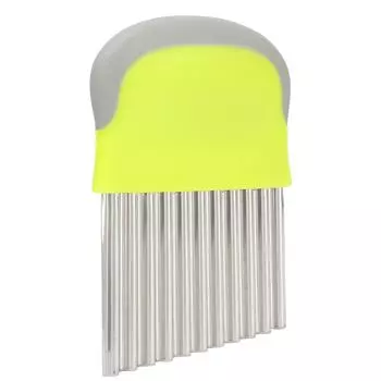 Нож для нарезки волнами лука, фруктов, картофеля, картофеля фри, для кухонного использования