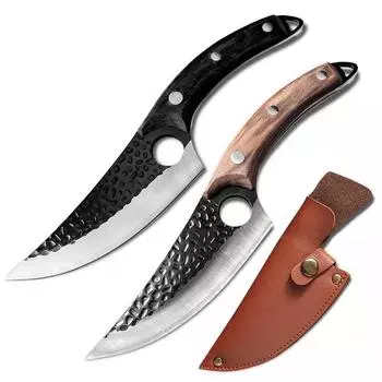 Нож для обвалки из нержавеющей стали, бытовой нож для мяса, острый нож для нарезки, инструмент для приготовления пищи