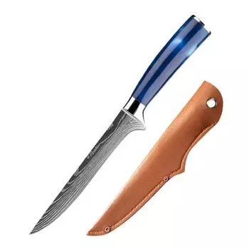 Нож для обвалки из нержавеющей стали, дамасский узор, кухонные ножи, резак для мяса, фруктов, инструменты для шеф-повара size2