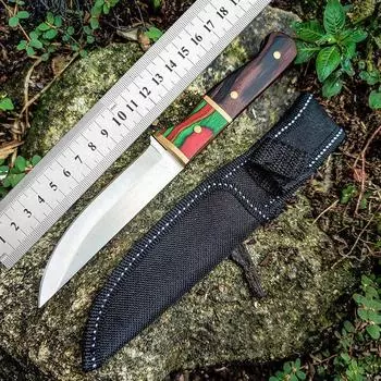 Нож для обвалки из нержавеющей стали, кухонный нож, бытовой нож для резки овощей, фруктов с чехлом для ножа 1pcs