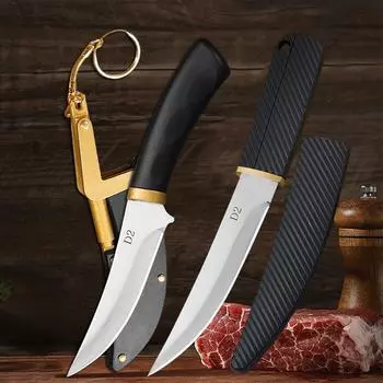 Нож для обвалки из нержавеющей стали, кухонный топорик, поварской нож для нарезки мяса и овощей, кухонные принадлежности