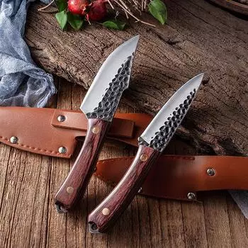 Нож для обвалки из нержавеющей стали, нож шеф-повара, нож для овощей, фруктов, нож для пилинга, кухонные ножи, инструмент для приготовления пищи B