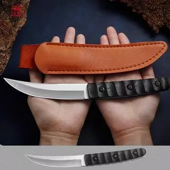 Нож для обвалки из нержавеющей стали, резак для мясника, колун, кухонные ножи, ножи шеф-повара With Cover