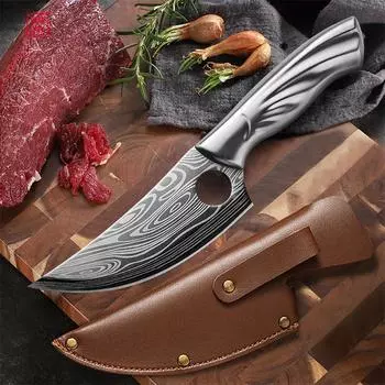Нож для обвалки из нержавеющей стали, ручной нож для рыбы, нож для мяса, кухонный нож, аксессуары для приготовления пищи boning knife
