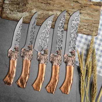 Нож для обвалки из нержавеющей стали, рыбные ножи, нож для очистки мяса, нож для очистки, кованые кухонные ножи ручной работы, кухонные ножи шеф-повара 1