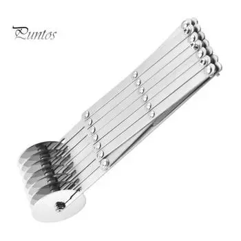 Нож для пиццы из нержавеющей стали с несколькими колесами и эргономичной ручкой. Подходит для использования на кухне, в пекарне. Необходим для выпечки, пиццы, теста, тортов. A