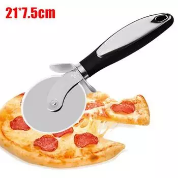 Нож для пиццы Talos, роликовый измельчитель, слайсер, инструмент для выпечки с ручкой