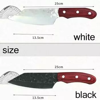 Нож для пилинга из нержавеющей стали, кухонный нож, инструмент для резки мяса белый
