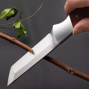 Нож для разделки мяса из нержавеющей стали, ручной работы, кухонный тесак для мяса, поварские ножи, кованый нож, нож для мяса и фруктов, бытовой нож