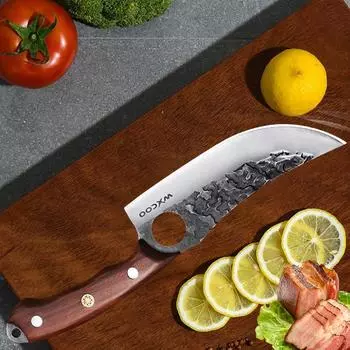 Нож для разделки свинины Hammer Hammer Нож для нарезки и разделки свинины и овец с лезвием ножа with cover