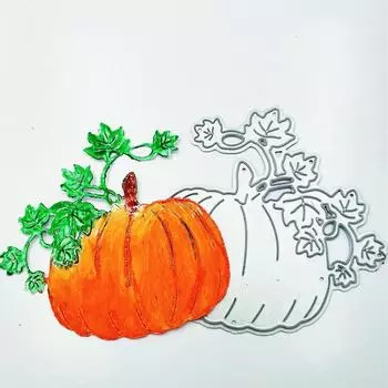 Нож для резки металла в форме тыквы для DIY Скрапбукинг, декоративное украшение ручной работы