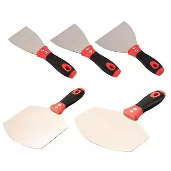 Нож для штукатурки из нержавеющей стали 3/4/5/6/7 дюймов, краска для штукатурки проникает в узкие углы и щели для украшения, удаления цемента 3 inches