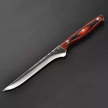 Нож из дамасской стали, кухонный нож, нож для нарезки костей шеф-повара, нож для очистки овощей, резак