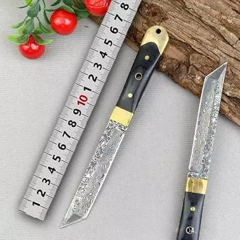 Нож из дамасской стали, ножи для фруктов, нож для обвалки овощей, топор для нарезки, мясницкий нож, нож для суши, кухонные режущие инструменты A