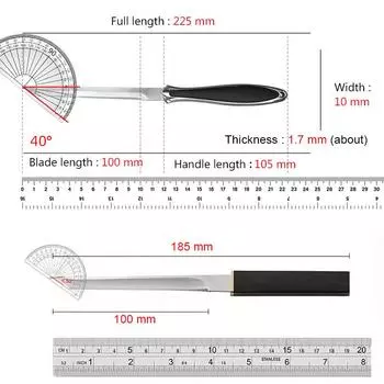 Нож из нержавеющей стали для обвалки мяса, кухонный нож для мясника, острый для еды, резак для запекания овец, нарезка овощей