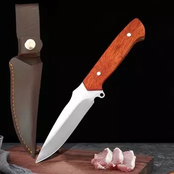Нож из нержавеющей стали для обвалки мяса, кухонный нож для разделки мяса, столовый нож, нож для чистки овощей, нож для барбекю, рыболовный нож