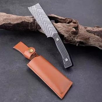 Нож из нержавеющей стали, кухонный нож для обвалки мяса, секач со стальной ручкой, портативный, для использования на открытом воздухе, для барбекю, рыбалки, резки, поварские инструменты