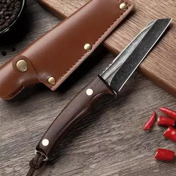 Нож ручной работы из нержавеющей стали, кухонные ножи для обвалки мяса, нож для рыбалки, нож для разделки мяса, тесак для мяса, кухонные ножи