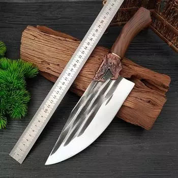 Нож шеф-повара из нержавеющей стали, ножи для мясника, кухонные ножи, нож для мяса, нож для фруктов, овощей, резак