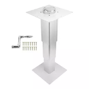 Ножка стола для автофургона с ручным приводом, алюминиевый сплав, прочная, регулируемая, для яхты