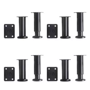 Ножки для мебели 80-420 мм с винтами, регулируемые по высоте для шкафа для дивана-кровати 120-180mm