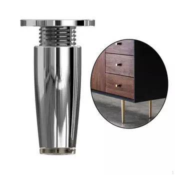 Ножки для мебели из алюминиевого сплава, стол для шкафа, сверхмощные ножки для дивана, замена журнального столика для 8cm