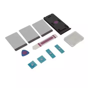 Ножки для ноутбука многоцелевые круглые точки противоскользящие сменные ножки для нижней части корпуса для Surface 3 4 серебряный