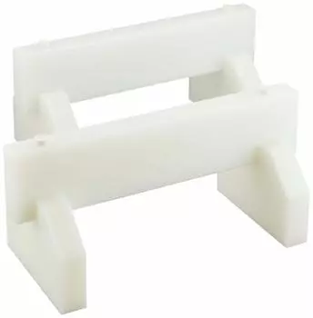 Ножки для разделочной доски Endo Shoji TKG 35 см, пластиковые Ширина x Высота 350 x 160 Сохраняет вашу разделочную доску гигиеничной Увеличенная высота и эффективность белый