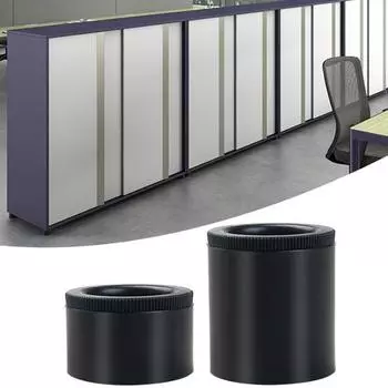 Ножки шкафа, 4 шт./компл., износостойкие, сильная несущая способность, круглая мебель из АБС-пластика с регулируемой высотой 1