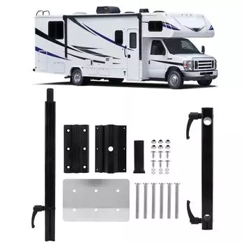 Ножки стола Ножки стола Черные прочные съемные вращающиеся на 360° окисленные легкие для яхт RV