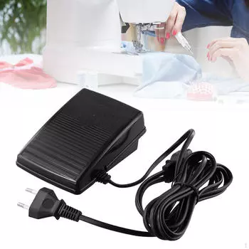 Ножная педаль швейной машины с контроллером замены шнура питания