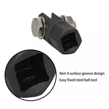 Ножничный домкрат, ножницы, 1/2 дюйма, хром-ванадиевая сталь, ножничный домкрат, дрель, адаптер, привод, ударный гайковерт, инструмент, автомобильные принадлежности