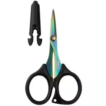 Ножницы AbuGarcia с изогнутым лезвием PE 105 Радуга