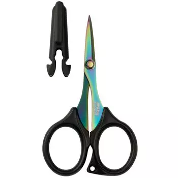 Ножницы AbuGarcia с изогнутым лезвием PE 105 Радуга