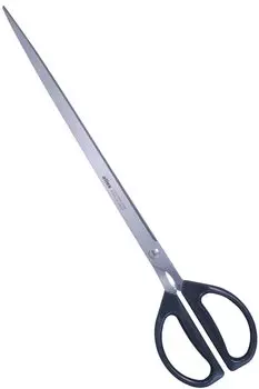 Ножницы ALLEX Extra Long Scissors 13-3/4 с острым как бритва лезвием из японской нержавеющей стали, гигантские ножницы для церемонии разрезания лент и бумаги, большие ножницы