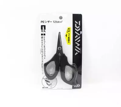 Ножницы Daiwa 125R+F Ножницы для резки полиэтиленовой лески, черные (3884)