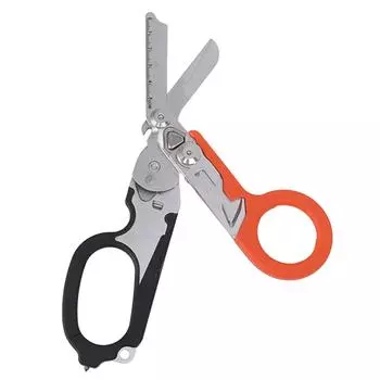 Ножницы для экстренного реагирования из нержавеющей стали, многофункциональные складные ножницы-плоскогубцы для улицы оранжевый