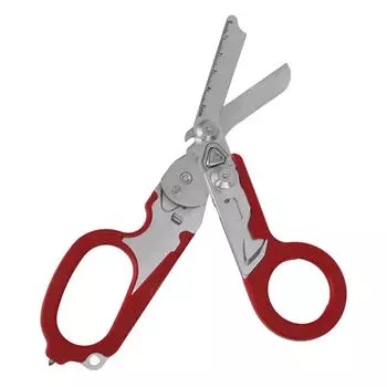 Ножницы для экстренного реагирования из нержавеющей стали, многофункциональные складные ножницы-плоскогубцы для улицы красный