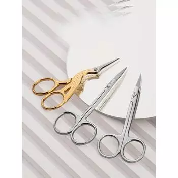 Ножницы для бровей для женщин, инструменты для ремонта бровей на лице, скребок для бровей, бьюти