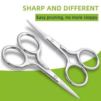 Ножницы для бровей Z LRAQI BEAUTY Rose Gold, для ресниц, мини-ножницы для вышивания из нержавеющей стали, многофункциональные серебряный