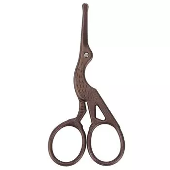 Ножницы для дизайна крана из нержавеющей стали, ретро-шитье, вышивка, ножницы для поделок своими руками, инструментTawny чёрный