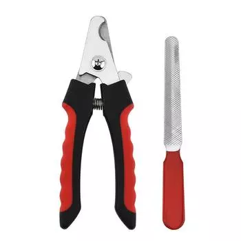 Ножницы для груминга, кусачки для когтей домашних животных, профессиональные кусачки для ногтей, кусачки с серпом для кошек и собак из нержавеющей стали