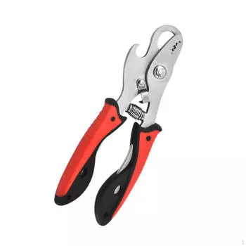 Ножницы для хвоста улиток, металлические ножницы, 5,8-дюймовые машинки для стрижки, удобный захват, портативный домашний инструмент красный