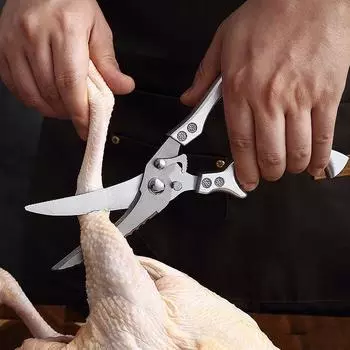 Ножницы для куриных костей, кухонные ножницы из нержавеющей стали, ножницы для стрижки морепродуктов, курицы, птицы, резак