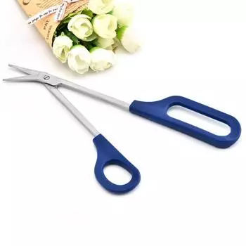 Ножницы для марли, прочные, удобные в использовании, крановые ножницы с длинным клювом из нержавеющей стали для дома