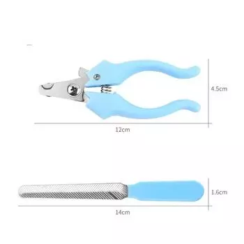 Ножницы для ногтей домашних животных, кусачки для пальцев ног, инструмент для ухода за собаками, триммер для кошек, кроликов, когтей, лап животных, песчанок, птиц, попугаев чёрный