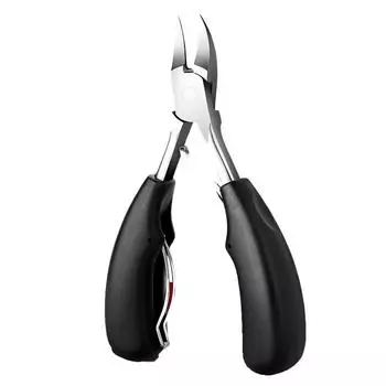 Ножницы для ногтей на ногах. Удаление омертвевшей кожи. Коррекция ногтей. Щипцы для вросших ногтей. красный