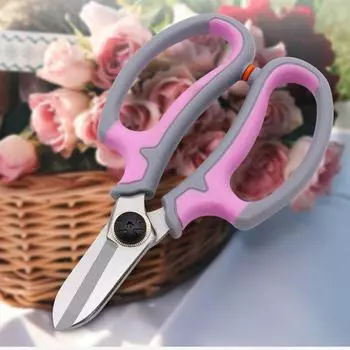 Ножницы для обрезки 3cr13 стальные цветочные ветки флористические ножницы для домашнего сада ручка PP садовые инструменты серый