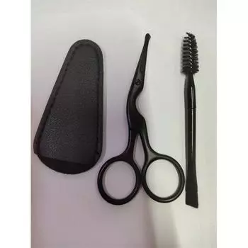 Ножницы для обрезки бровей в форме журавля, винтажные ножницы для красоты, набор инструментов для настройки ресниц